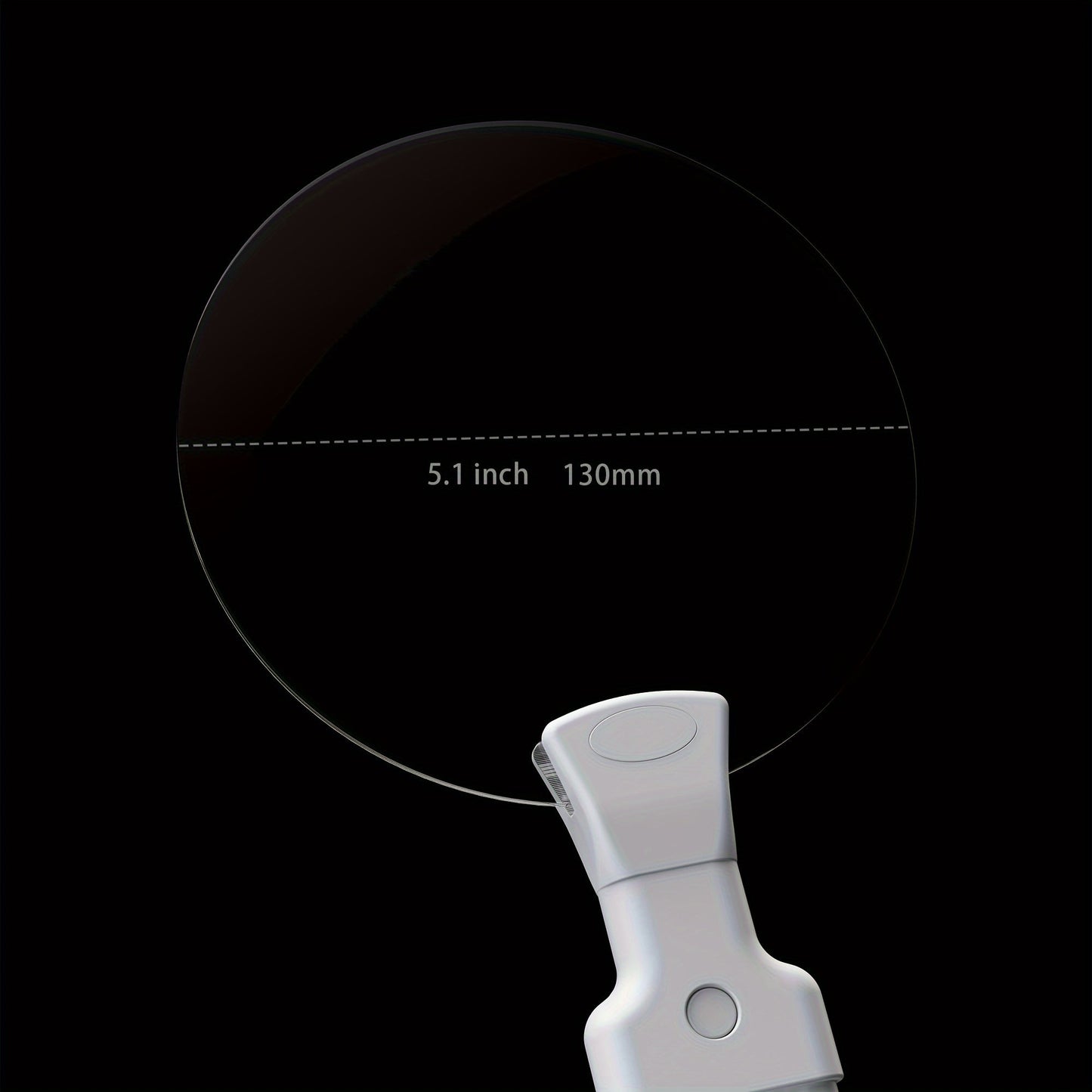 Hands-Free Reading Lamp with 5X Magnifying Lens