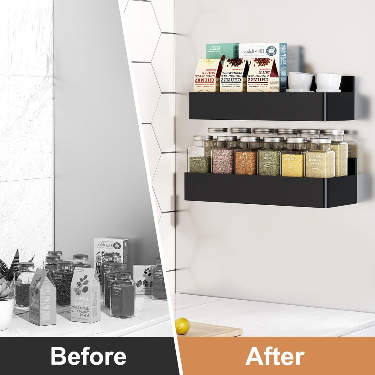 Modern Kitchen Storage Rack Organizer