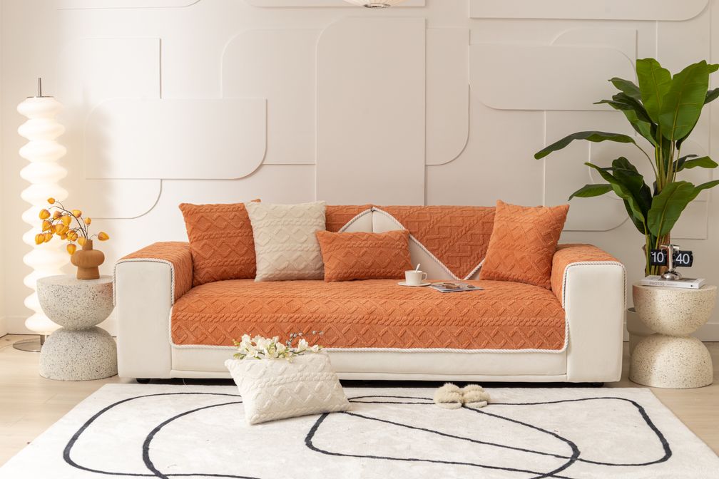 Fits Most | Simple One-Piece Couch Cover