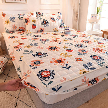 Soft Silk Mattress Protector Cover