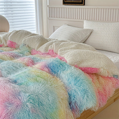 Plush Soft Sheepskin Throw Blanket