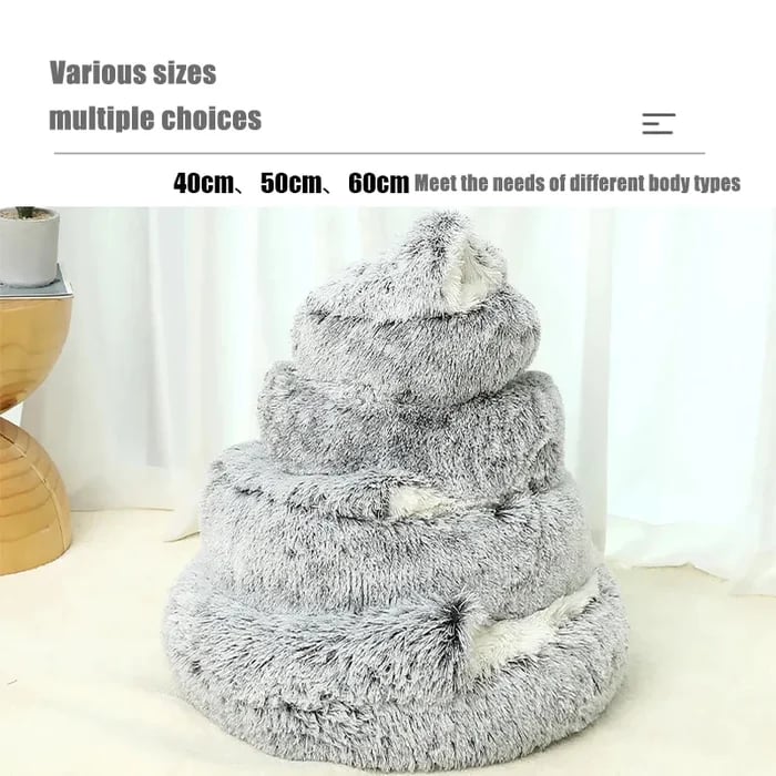 Cozy Pet Calming Bed