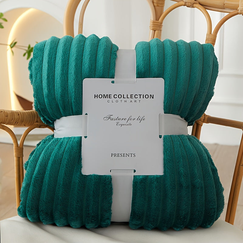 Soft Plush Fleece Blanket for Cozy Warmth