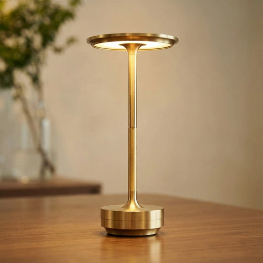 Wireless cordless LED table lamp for home and restaurant
