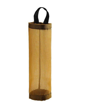 Space-Saving Plastic Bag Holder