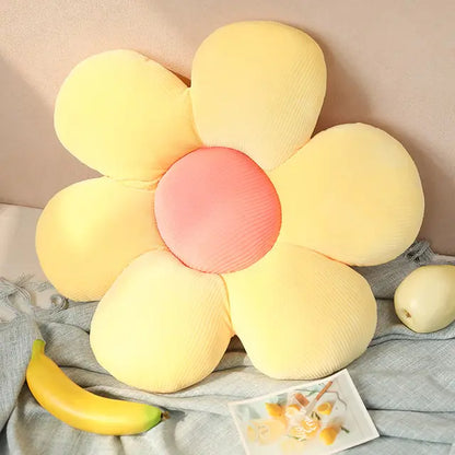 Soft Floral Pattern Seat Cushion