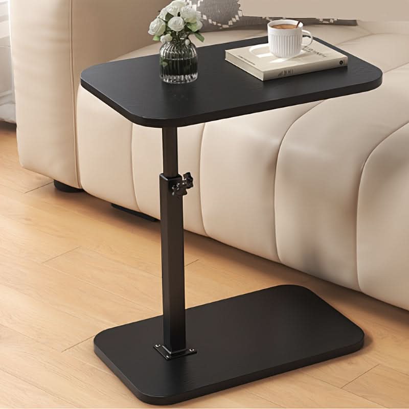 Space Saving End Table - Wooden Metal Frame for Sofa Bed - Yeezlab