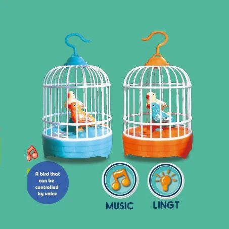 Fun Bird Cage with Lights and Sounds for Kids