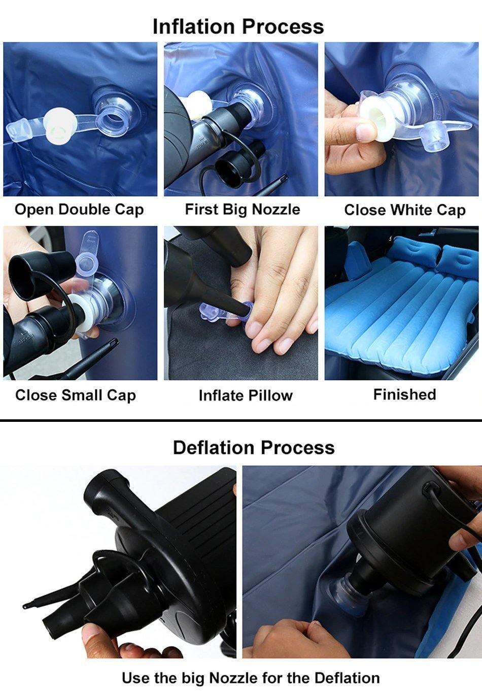 Portable Air Car Bed