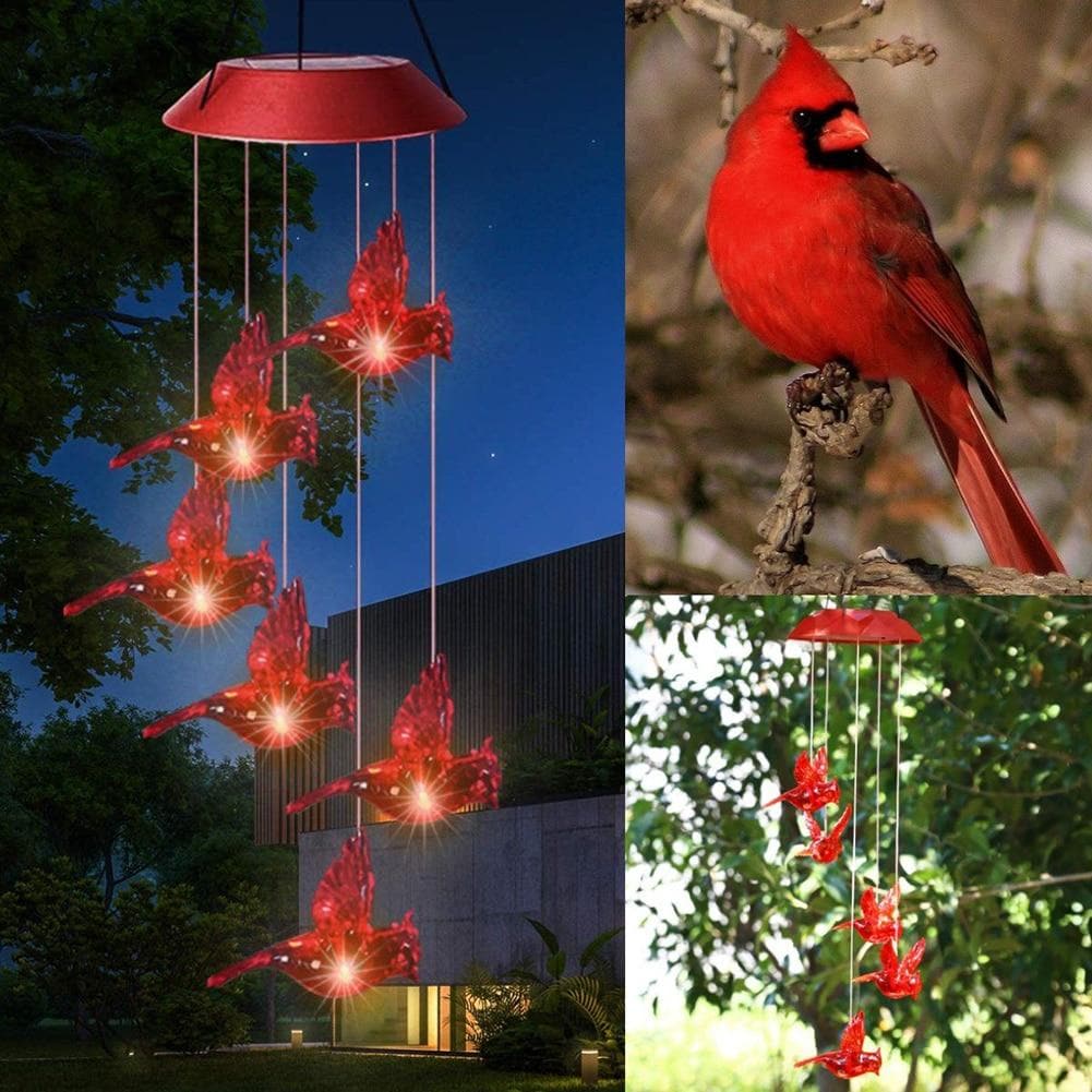 Colorful Solar Powered Wind Chime Light - Yeezlab
