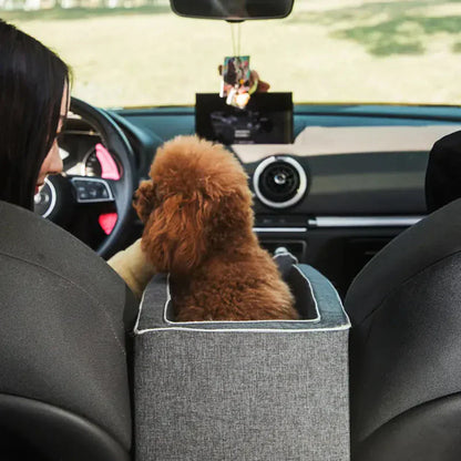 Comfy Pet Car Seat Booster for Small Dogs - Yeezlab