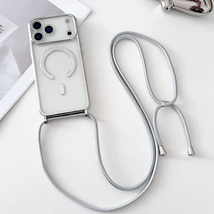 Universal Phone Neck Strap with Transparent Phone Case