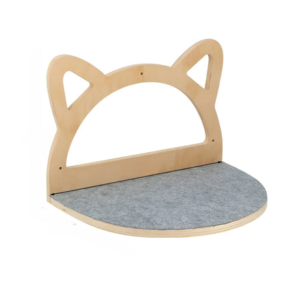Cat Tower Wall Shelf with Scratch Pad