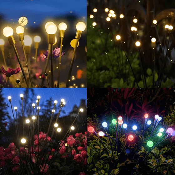 Colorful Outdoor Solar String Lights