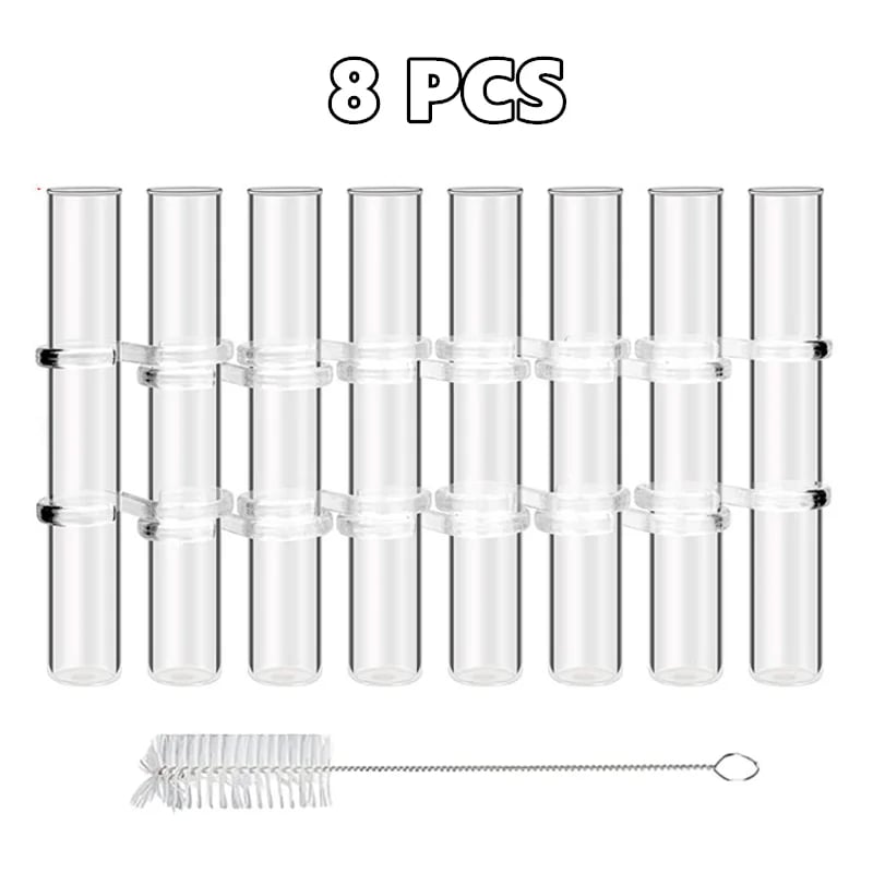 Adjustable Floral Glass Vase with Hinges