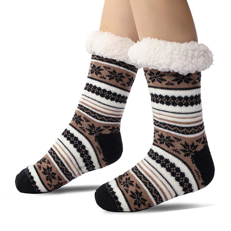 Plush Luxury Cashmere House Socks