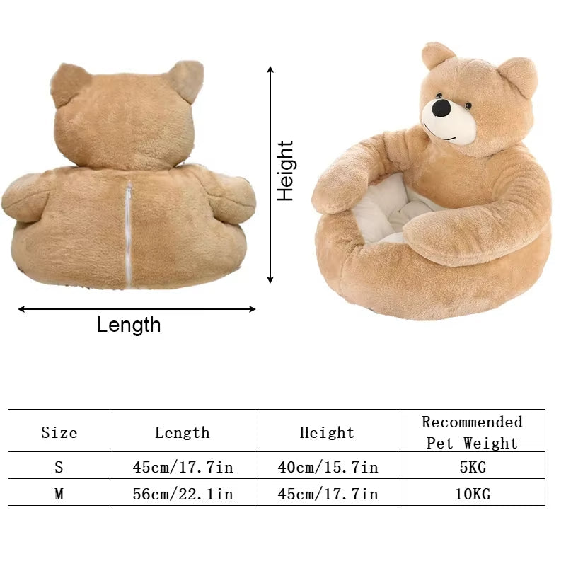 Plush Large Pet Cozy Dog Bed