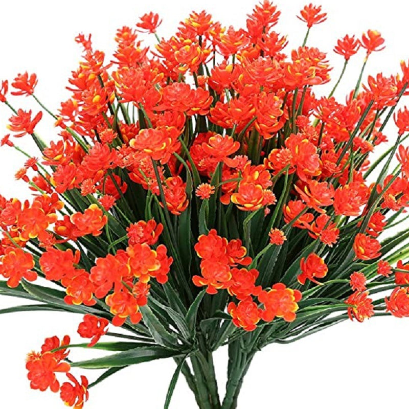Colorful Outdoor Silk Flower Arrangements