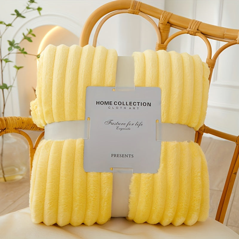 Soft Plush Fleece Blanket for Cozy Warmth