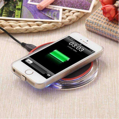 Wireless Charging Crystal Dock Station