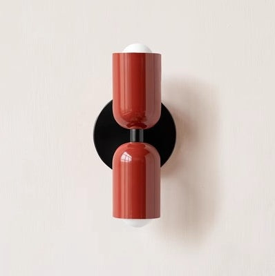 Minimalist White Wall Light Fixture