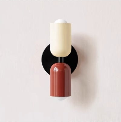 Minimalist White Wall Light Fixture