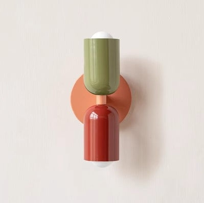 Minimalist White Wall Light Fixture