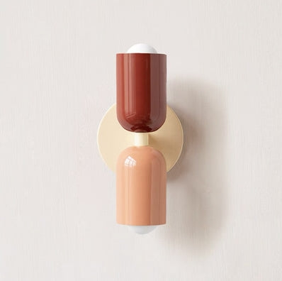 Minimalist White Wall Light Fixture