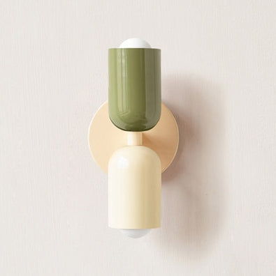 Minimalist White Wall Light Fixture