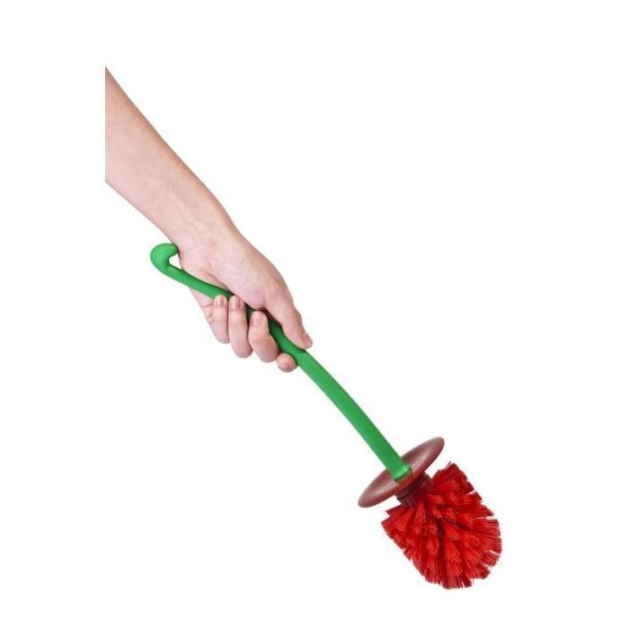 Bathroom Essentials | Red Toilet Brush