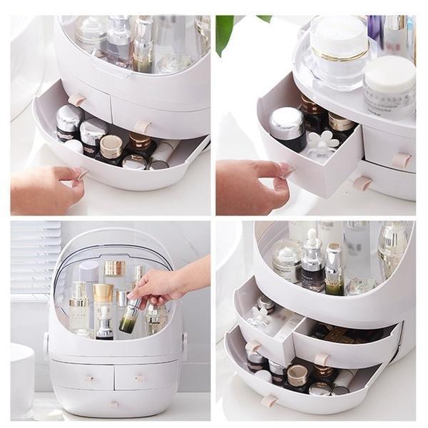 Portable Compact Makeup Storage Case