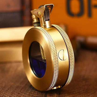 Vintage Style Metal Pocket Lighter