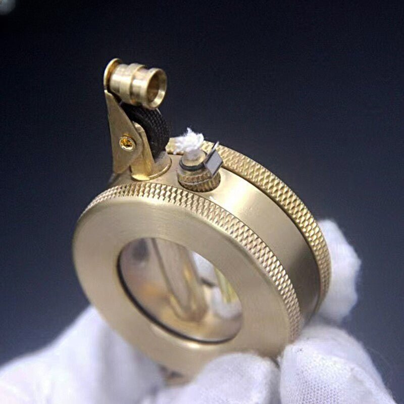 Vintage Style Metal Pocket Lighter