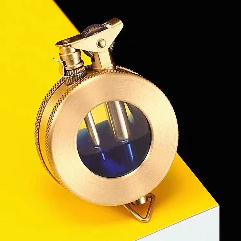 Vintage Style Metal Pocket Lighter
