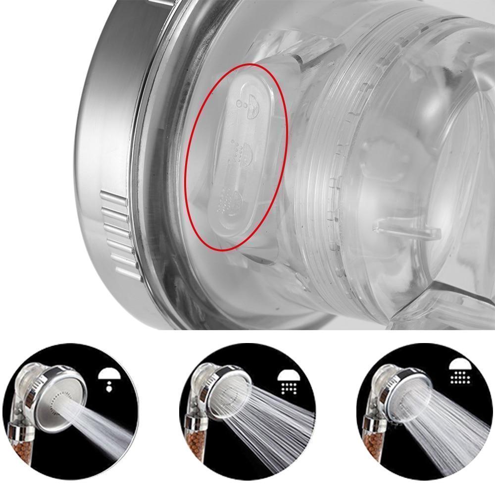Luxury 3 Mode Ionic Shower Head