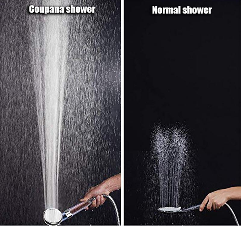 Luxury 3 Mode Ionic Shower Head