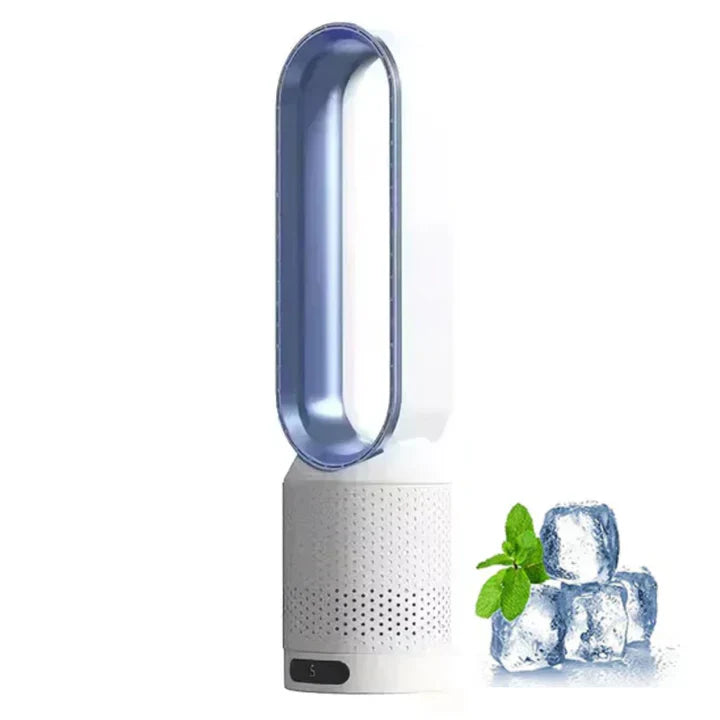 Compact Rechargeable Fan with Air Cleaner and Remote