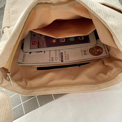 Fashionable Canvas Crossbody Purse