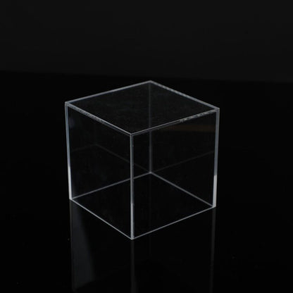 Clear Plastic Storage Container with Sleek Transparent Lid