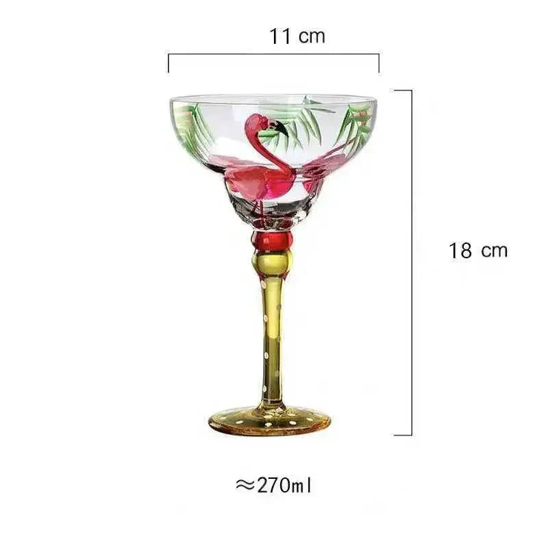 Vibrant Margarita Drinking Glass