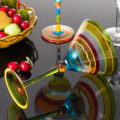Vibrant Margarita Drinking Glass
