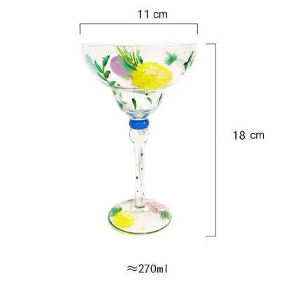 Vibrant Margarita Drinking Glass