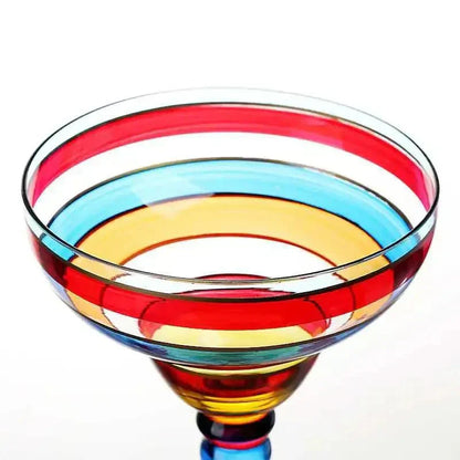 Vibrant Margarita Drinking Glass
