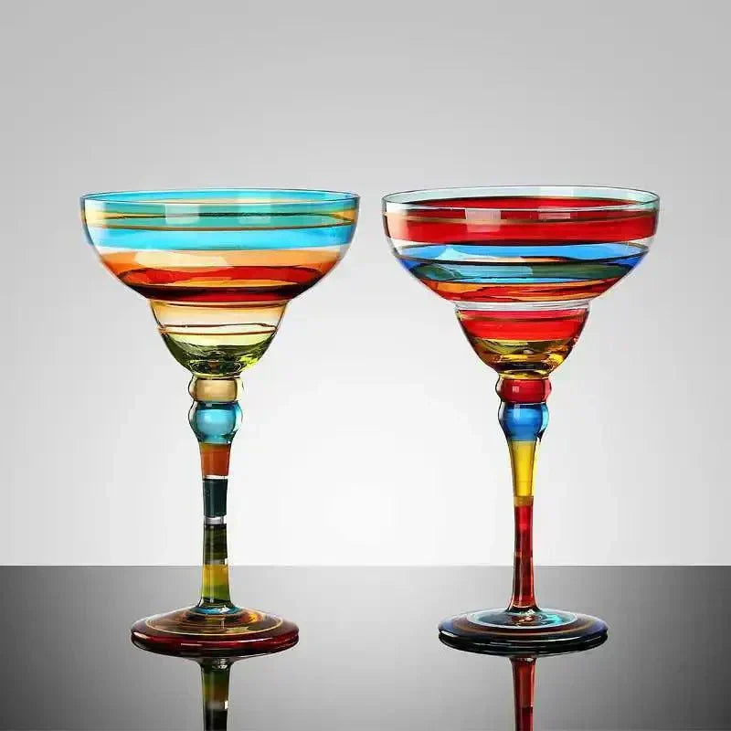 Vibrant Margarita Drinking Glass