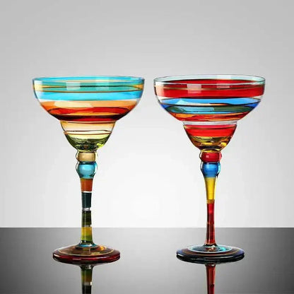 Vibrant Margarita Drinking Glass