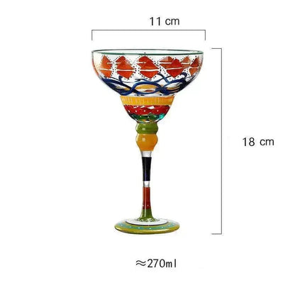 Vibrant Margarita Drinking Glass - Yeezlab