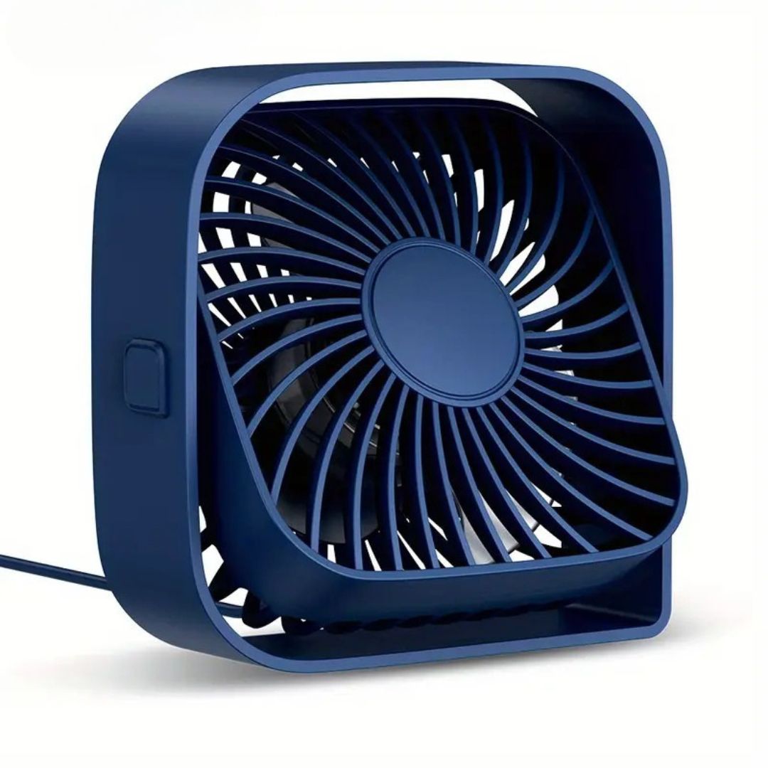 USB Desk Fan Compact Design with 360-Degree Rotation - yeezlab