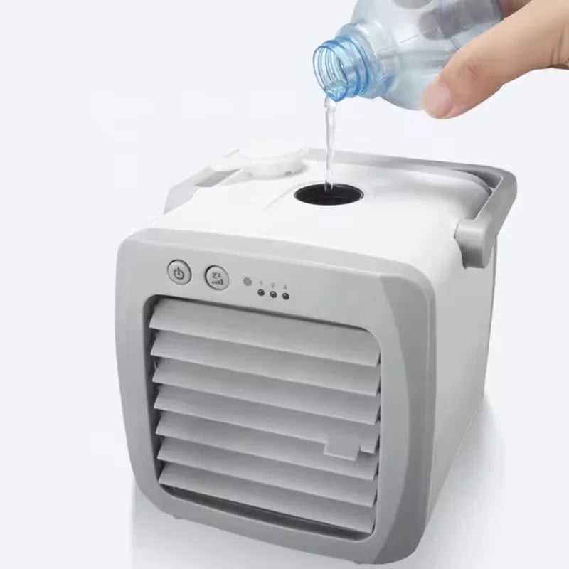 Personal Air Cooler USB Compact Humidifier Fan