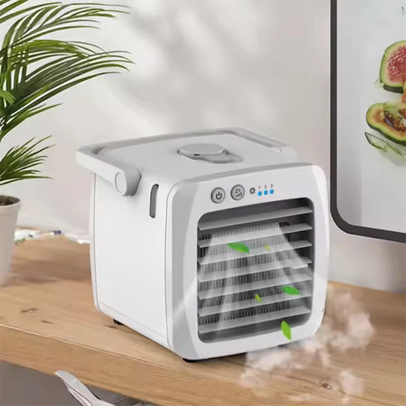 Personal Air Cooler USB Compact Humidifier Fan