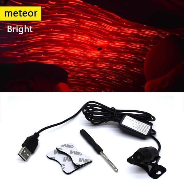 Colorful Night Sky LED Car Lamp